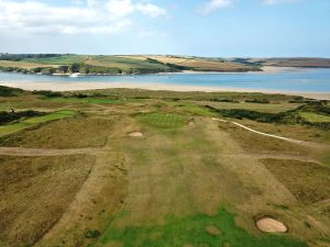 St Enodoc (Church) 7th Aerial Approach